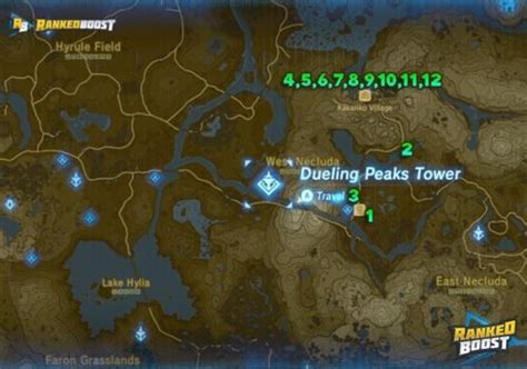 zelda breath of the wild side quests list rewards from side quest
