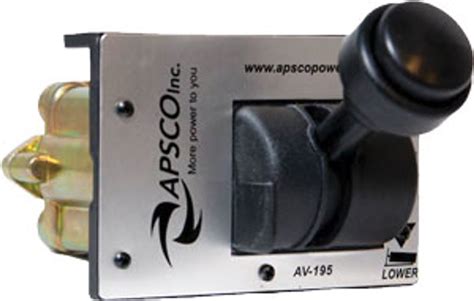 Apsco Av195 Pto Hoist Control Valve
