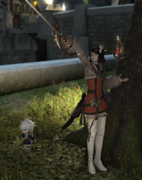 My Attempt At An Alisaie Twin Glamour Based On The Shadowbringers