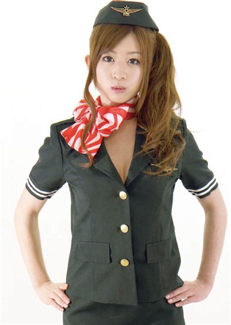 The Uniform Girls Pic Japanese Air Hostess Cosplay Uniform