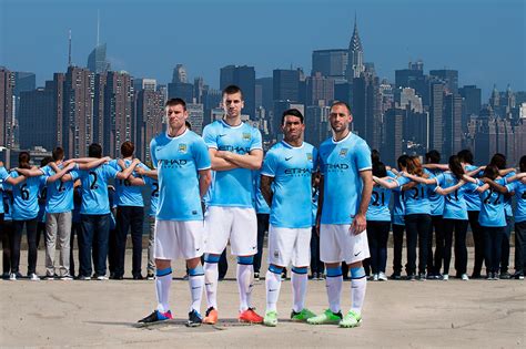Manchester City Fc Unveils First Ever Nike Kit Hypebeast