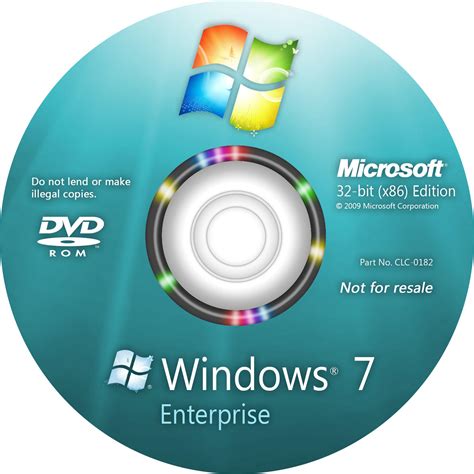 Windows 7 Enterprise Disc By Yaxxe On Deviantart