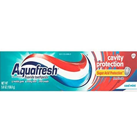 Buy Aquafresh Cavity Protection Fluoride Toothpaste Cool Mint 56