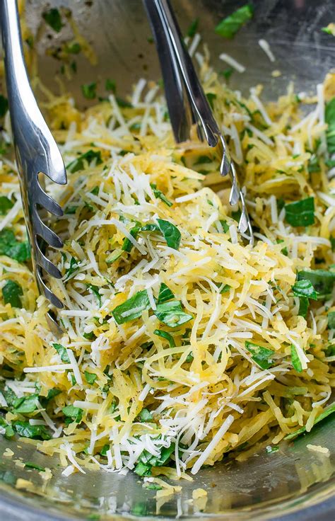Parmesan Pesto Spaghetti Squash Recipe Peas And Crayons