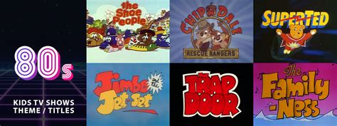 1980s Animated Childrens Tv Title Sequences And Theme Tunes