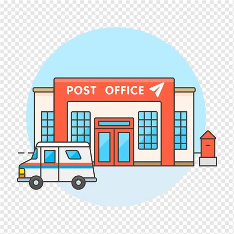 Kantor Pos Ilustrasi Png Pngwing