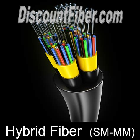 Ofs Dielectric Outdoor Hybrid Ribbon Fiber Cable 36f 24sm12mm 3345ft