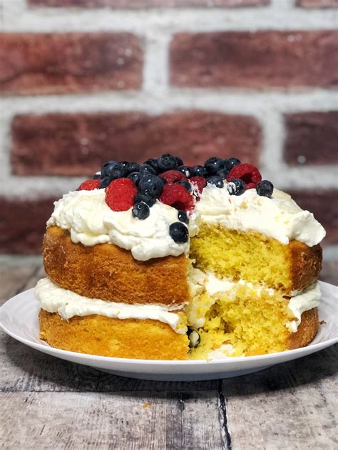 Berry Orange Cake With Agave Syrup Recipe - Bake With Corinne