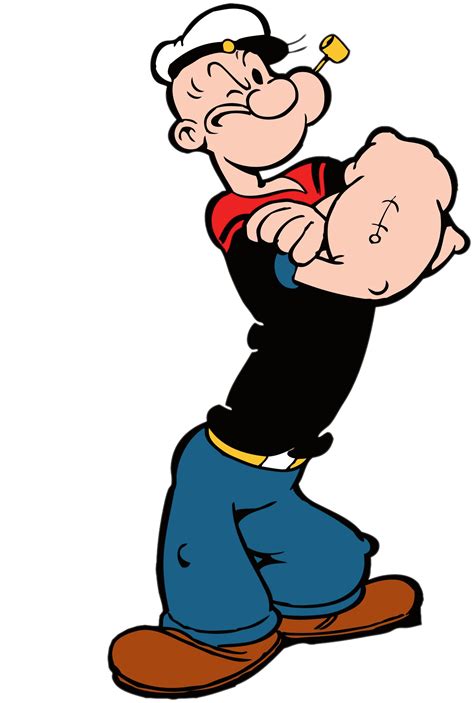 Popeye Arms Crossed Transparent Png Stickpng