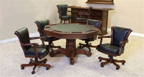 Game Table Sets With Chairs Trestle Table Set With 4 Chairs From