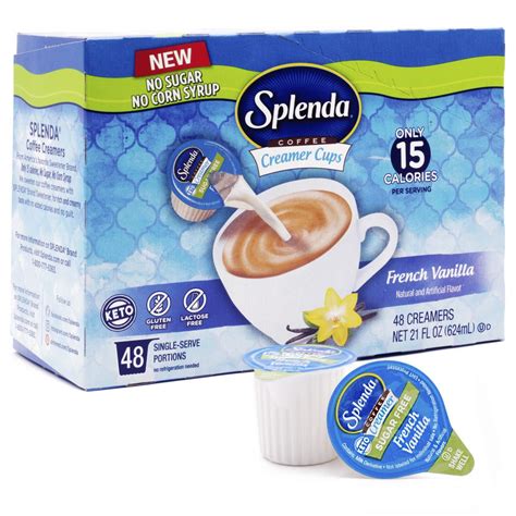 Splenda Coffee Creamer Hazelnut Splenda Single Serve Sweetener