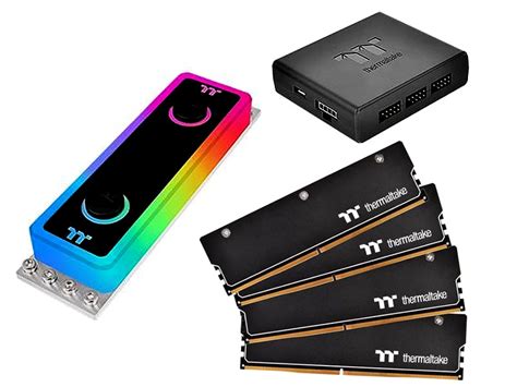 3200mhz (8gb x 4) package content: Thermaltake CL-W252-CA00SW-A WaterRAM 288pin DDR4-3200 ...