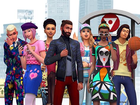 Sims 4 City Living Content Zoommondo