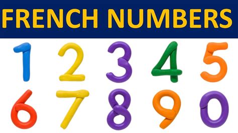 Learn French French Numbers Youtube