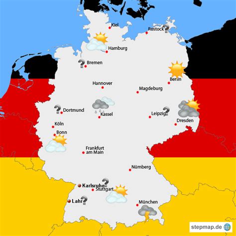 Wetter in berlin ( deutschland > berlin > berlin ). Deutschland wetter von Freddy84 - Landkarte für Deutschland