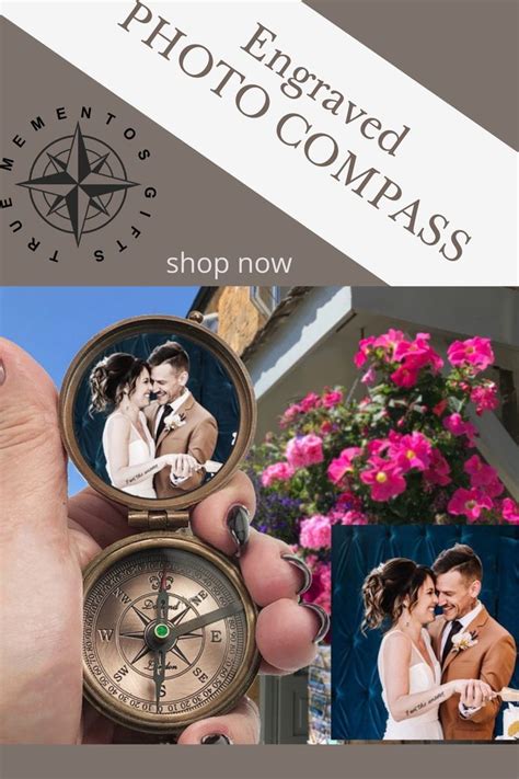 Personalized Compass Custom Engraved Compass Bride Groom Etsy Personalized Compass Groom