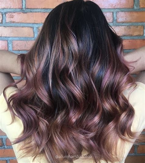 The Perfect Effect Of Chocolate Mauve Has Been Achieved With The Help