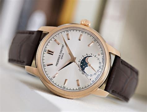 Frederique Constant Classic Manufacture Moonphase Time And Watches