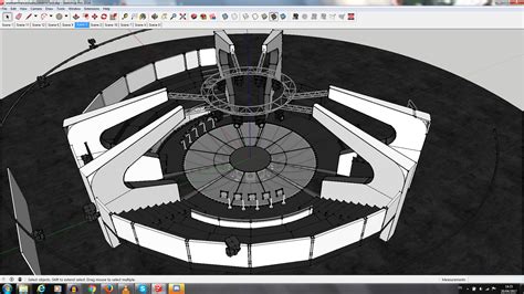 Hybrid set project (sketchup & c4d). Millionaire sets (Classic era - sketchup) - WIP ...