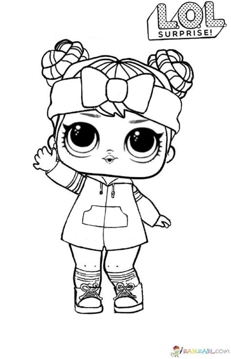 Lol Surprise Doll Printable Coloring Pages Ninenjohns