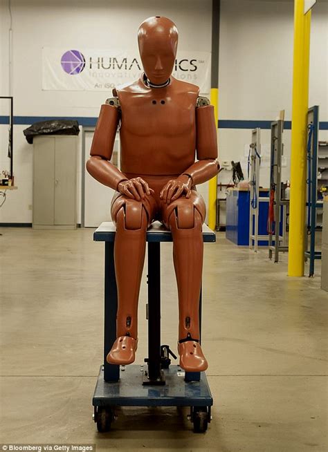 Crash Test Dummies Reflect Changing Shape Of Americans Daily Mail Online