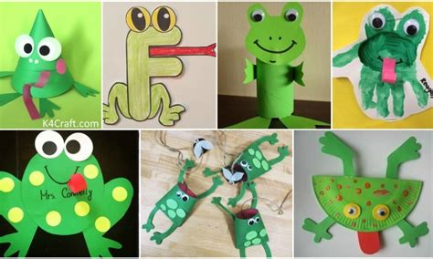 Easy Frog Crafts For Preschooler Kids To Make Green Projects Kids