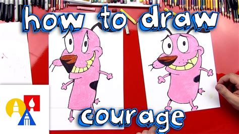 How To Draw Courage The Cowardly Dog 79