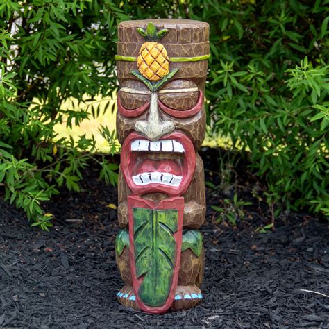 Northlight Polynesian Outdoor Garden Tiki Statue Wayfair