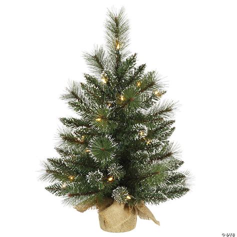 Vickerman 2 Snow Tipped Mixed Pine And Berry Christmas Tree With Clear