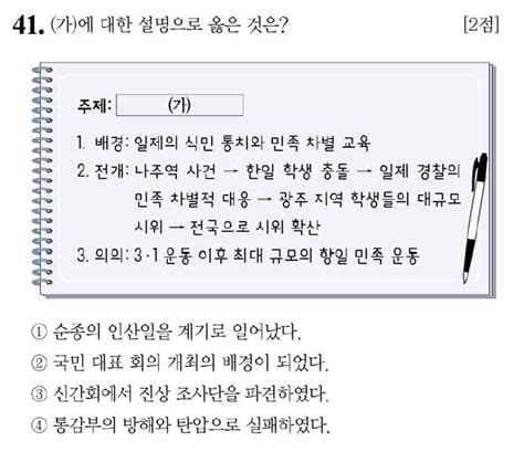 엄마가 뭐길래 51회 리원이가 삐져있는 리환이에게로 움직이기 시작했다! 한국사능력검정시험 기본 49회(41~50번) 해설 : 네이버 블로그