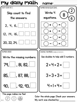In this lesson, one learns about base numbers, complements to numbers, subtraction using complements. Set 8 APRIL + MAY Daily Math Practice and Review ...