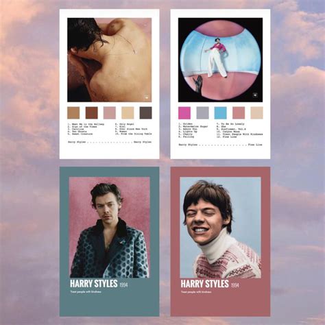 Harry Styles Bundle Prints One Direction Posters Album Posters Harry Styles
