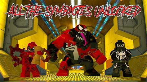 Lego Marvel Super Heroes 2 All Symbiotes Unlocked Spider