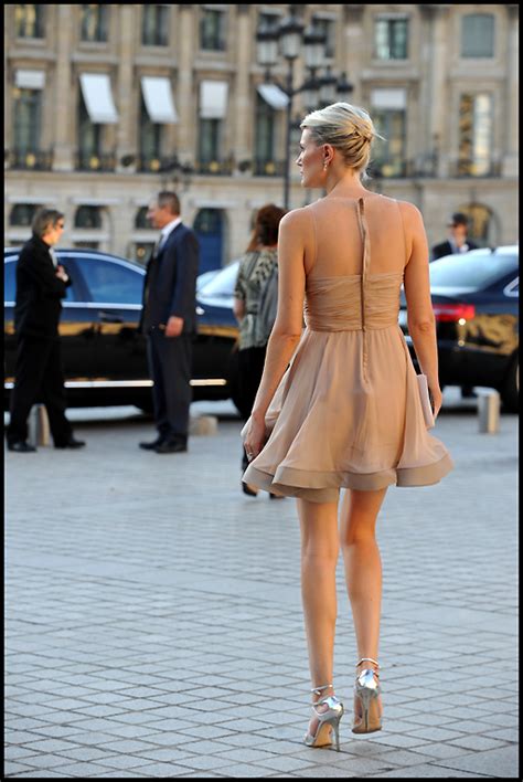 Easy Fashion Nude Dress Paris Fashion Week