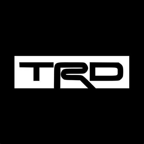 Trd Logo Vinyl Decal Sticker