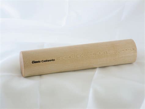 Classic Cookworks Tortilla Rolling Pin 8 Inch Maple Palote See This