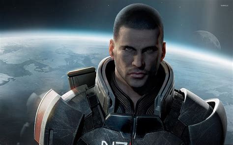 Commander Shepard Mass Effect 2 Game Hd Wallpaper Pxfuel