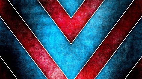 Red And Blue Triangle Pattern Uhd 4k Wallpaper Pixelz