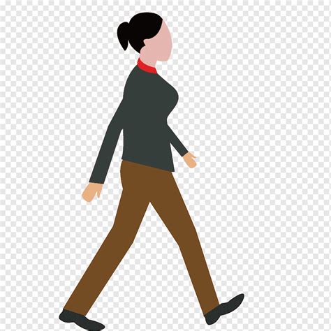 Person Walking Cartoon