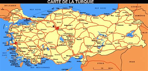 Carte De Turquie Voyage Carte Plan