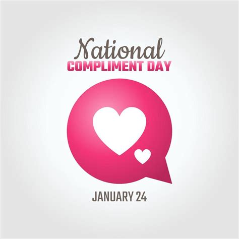 Vector Graphic Of National Compliment Day Good For National Compliment