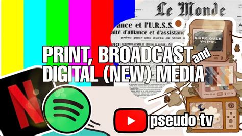 Print Broadcast And Digital Media Media And Information Literacy