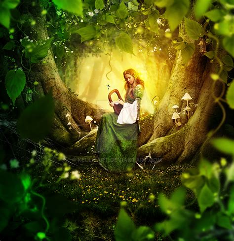 Green Fairy By Kellieart On Deviantart