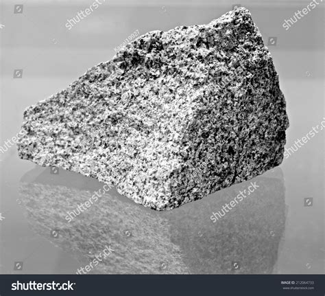 Diorite Stone Intrusive Igneous Rock Stock Photo 212064733