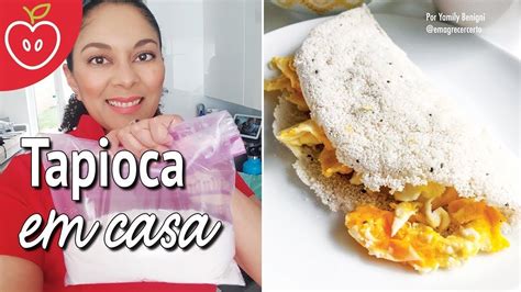 Como fazer tapioca com polvilho doce | Passo-a-passo completo