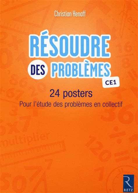 Résoudre Des Problèmes Ce1 24 Posters Pour Létude Des Problèmes En
