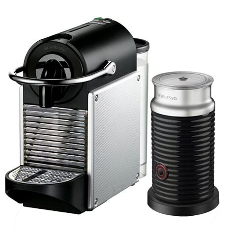 Nespresso Pixie Original Espresso Machine With Aeroccino Milk Frother