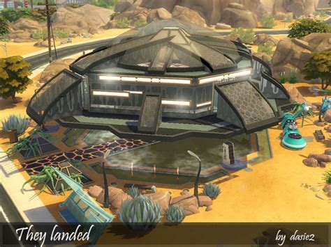 They Landed Alien Ship By Dasie2 At Tsr Sims 4 Updates