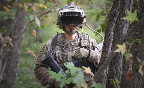 Army Integrated Visual Augmentation System Ivas Headset Training At