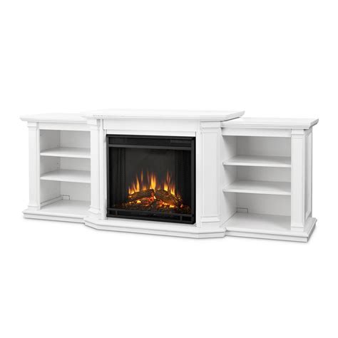 real flame valmont   electric fireplace tv stand